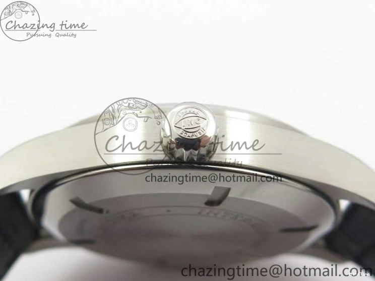 MIROTIME 0108 Affordable Mark XVII IW326501 FKF 1:1 Best Edition Black Dial on Black Leather Strap 7131